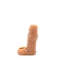 Kiotos Monstar Kiotos Sleeve Met Ballstretcher Zachte Siliconen Penis Sleeve 13,5 cm
