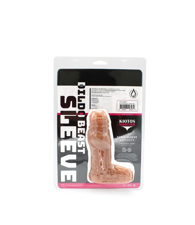 Kiotos Monstar Monstar Realistic Penis Sleeve with Textured Interior & Ball Stretcher