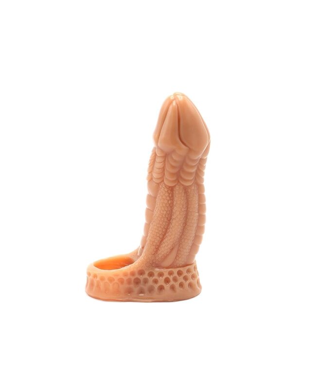 Kiotos Monstar Siliconen Penis Sleeve Met Ballstretcher 16,5 cm Kiotos Monstar Realistisch