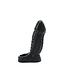Kiotos Monstar Kiotos Monstar Siliconen Penis Sleeve Met Ballstretcher Zwart 16,5 cm