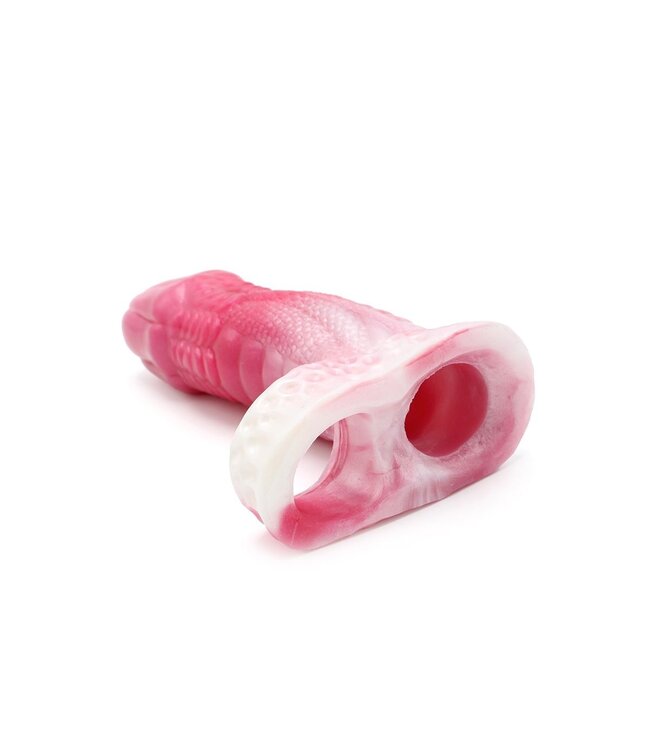 Kiotos Monstar Monstar Alien 16.5 cm Silicone Sleeve with Textured Interior and Stretcher