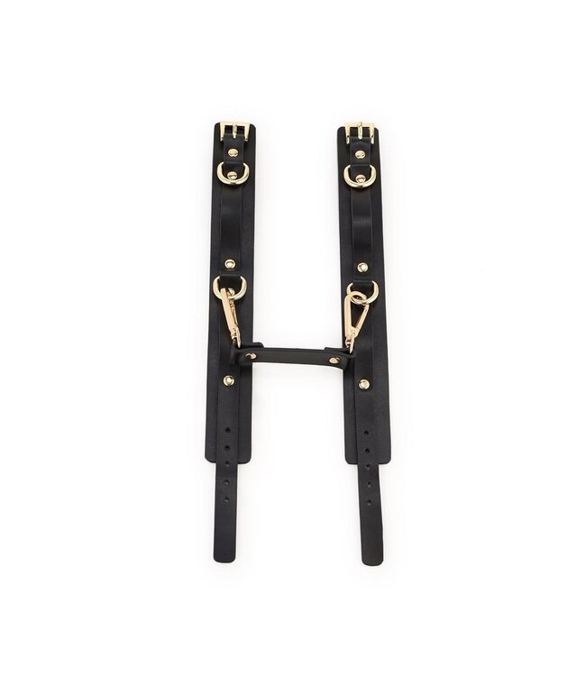 Vegan PU Leder BDSM Set 9-delig Zwart Met Paddle En Opbergtas