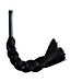 Durable Black Synthetic Hair Whip – Ideal BDSM Accessory for Pleasure