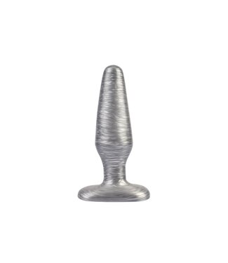 Chisa Glitzernder Buttplug Silber Stag Kaufman 13,7 cm – Realistisch & sicher