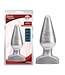 Chisa Dark Muscle Silver Collectie Realistische PVC Anale Plug 15,5 cm Met Zuignap