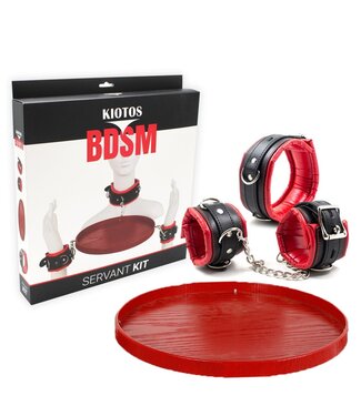 Kiotos BDSM Servant Kit – Stylish Role Play Set with Handcuffs & Collar