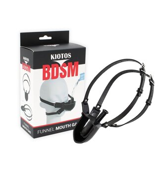 KIOTOS X Kiotos BDSM Gag with Funnel & Cup – Comfortable & Adjustable Play