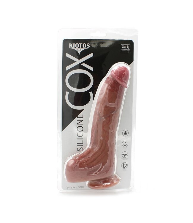 Kiotos COX Kiotos Cox 24 cm Silicone Dildo – Realistic, Safe & Versatile Pleasure
