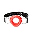 Sensual Red Mouth Gag with Lips - Stylish Accessory for Intimacy