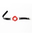 Rode Open Mouth Gag Met PU Leren Lippen – Sensueel Accessoire 3.9 cm Diameter