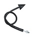 Pu-Leather Devil Tail Butt Plug & Whip 2-in-1 Sensual Accessory