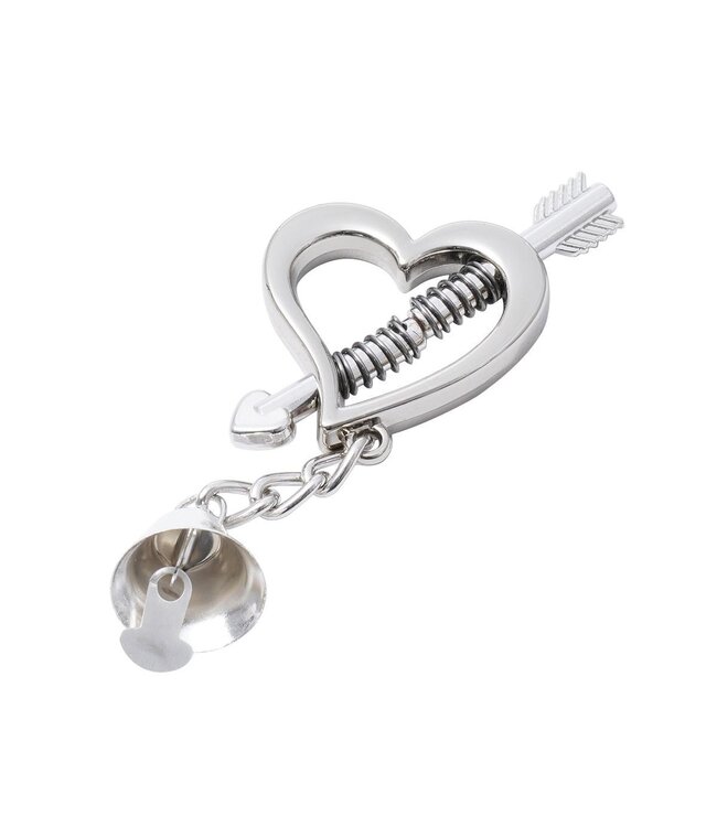 Heart-Shaped Nipple Clamps – Spring-Loaded for Playful Romance