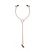 Roségouden Tepel- & Clitoris Clamps Met 70cm Ketting Set
