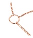 Roségouden Tepel- & Clitoris Clamps Met 70cm Ketting Set