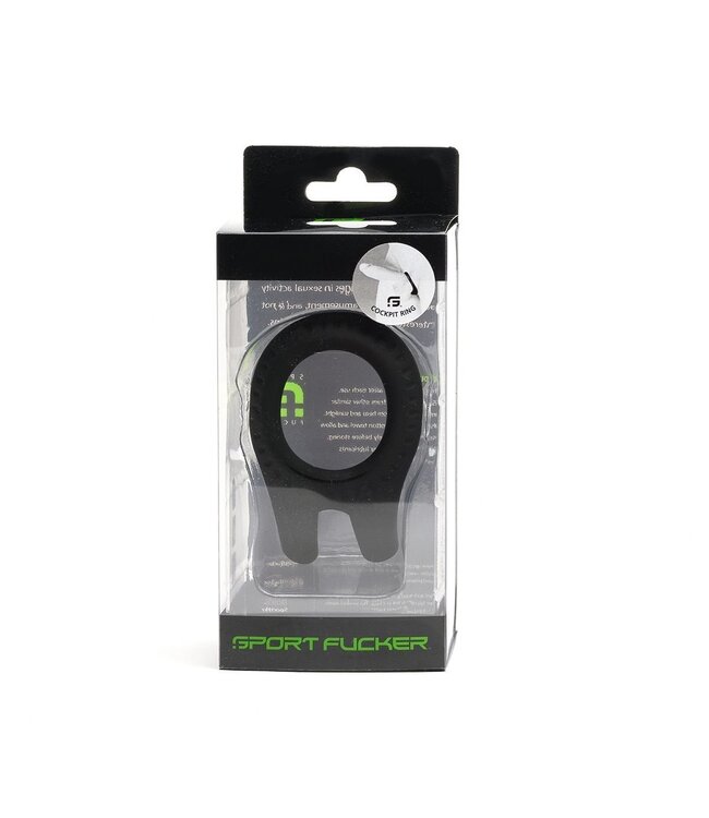 Sport Fucker Ergonomic Silicone CockPit Ring - Soft, Stretchy & Comfortable Fit
