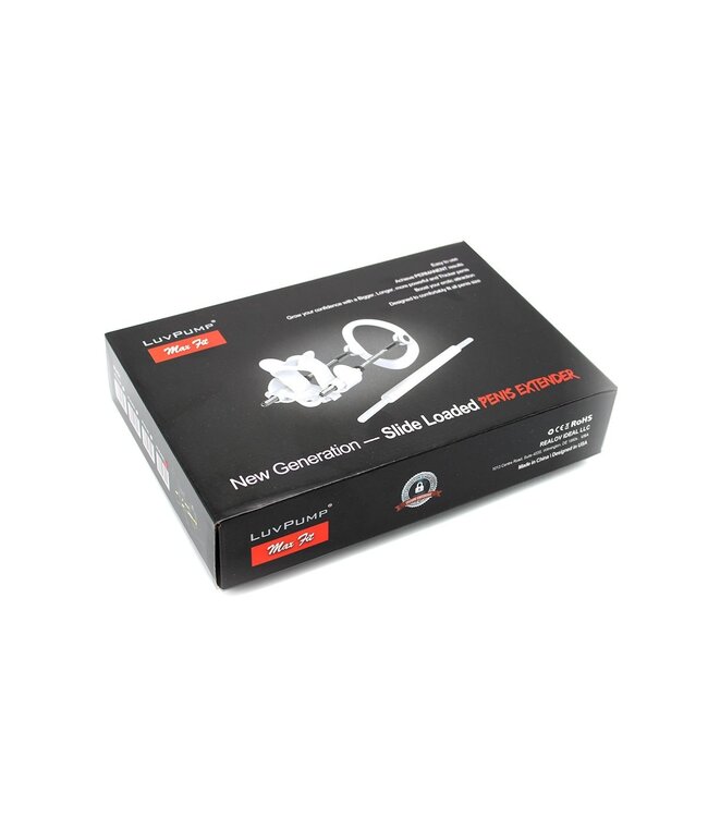 Side-Loaded Penis Extender Hybrid Set Met Comfortabele TPE-Ring en Verlengstukken