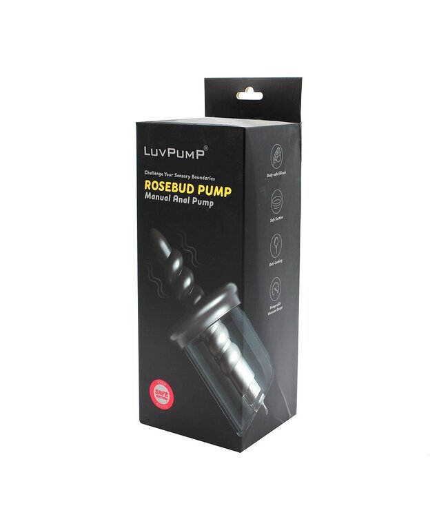Rosebud De Luxe Anal Pump: Double Stimulation & Comfort for All Genders