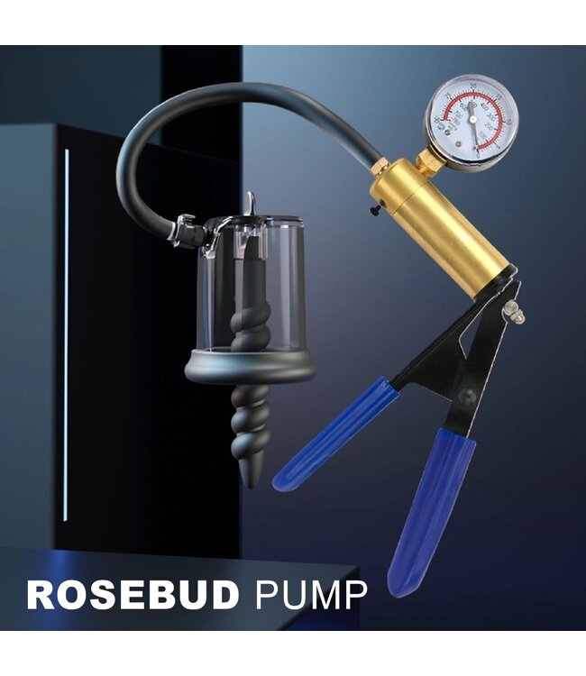 Rosebud De Luxe Anal Pump: Double Stimulation & Comfort for All Genders