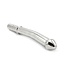 Kiotos Steel Luxuriöser Mega Edelstahl-Dildo leicht gebogen 30,5 cm für intensive Lust