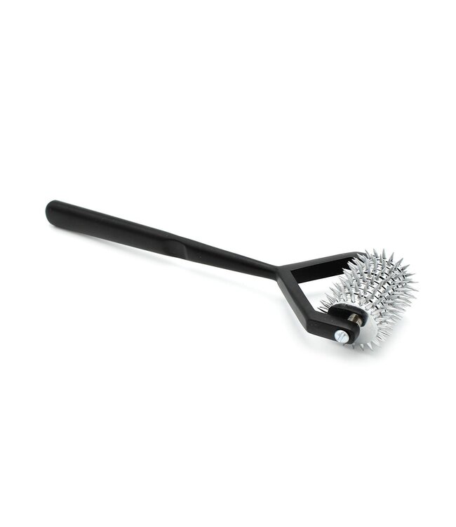 Kiotos Steel Elegantes 10-fach gefaltetes Pinwheel Schwarz – Edelstahl für sinnliche Höhepunkte