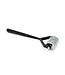 Kiotos Steel Kiotos Steel Pinwheel Met 10 Spikes Zwart RVS Sensatiehulpmiddel
