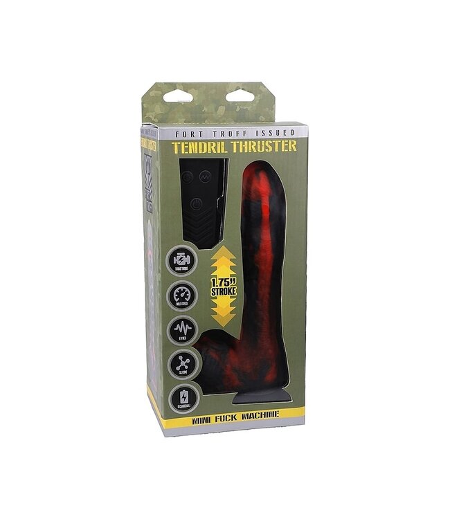 Doc Johnson Tendril Thruster Mini: Powerful 8-Mode Silicone Sex Machine