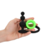 Ouch! Glow in the Dark Glow-in-the-Dark Beaded Butt Plug & Cock Ring for Double Stimulation