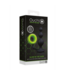 Ouch! Glow in the Dark Silicone Butt Plug Met Cockring En Glow In The Dark Fluorescerende Kralen