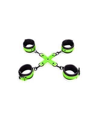 Ouch! Glow in the Dark Glow-in-the-Dark Hand and Ankle Cuffs | Ouch! by Shots