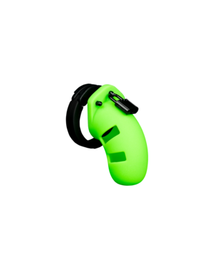 Ouch! Glow in the Dark Glow in the Dark Kuisheidskooi Met Fluorescerend Polycarbonaat En Silicone