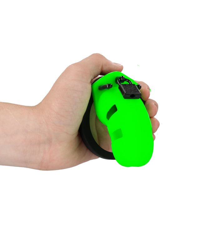 Ouch! Glow in the Dark Ouch! Glow in the Dark Chastity Cage - Fluorescent Bondage Fun