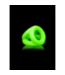 Ouch! Glow in the Dark Glow Green Cock Ring & Ball Strap for Firm Erections & Night Fun