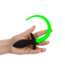 Ouch! Glow in the Dark Glow-in-the-Dark Puppy Tail Plug - Fun & Flirty Bondage Play!