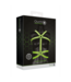 Ouch! Glow in the Dark Verstelbaar Ouch! Bondageharnas Met Fluorescerende Groene Glow In The Dark Accenten