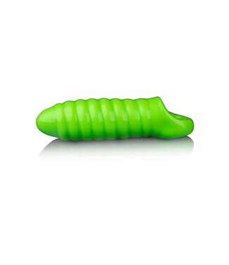 Ouch! Glow in the Dark Ouch! Glow in the Dark Dikke Rekbare Penishoes Met Ballenriem – Extra Lang