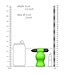 Ouch! Glow in the Dark Glow in the Dark Vibrating Head Masturbator for Ultimate Pleasure