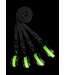 Ouch! Glow in the Dark Bedboeien Bevestigingsset Met Glow In The Dark Fluorescerende Accenten