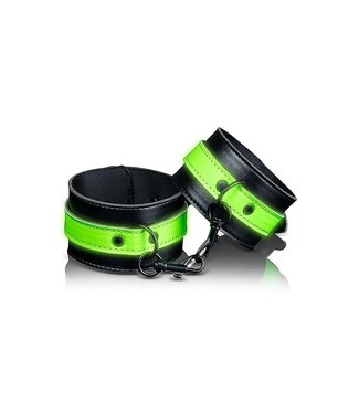 Ouch! Glow in the Dark Luminous Ankle Cuffs | Glow in the Dark Bondage Fun & Fantasy