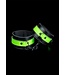 Ouch! Glow in the Dark Ouch! Verstelbare Glow In The Dark Enkelbanden Met Fluorescerend Groen