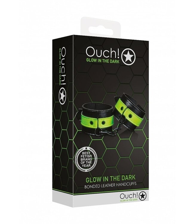 Ouch! Glow in the Dark Ouch! Glow In The Dark Handboeien Met Fluorescerend Groen Licht