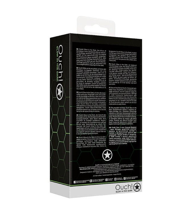 Ouch! Glow in the Dark Ouch! Glow In The Dark Handboeien Met Fluorescerend Groen Licht