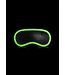 Ouch! Glow in the Dark Leuchtende Augenmaske für Bondage – Verspielt und aufregend im Dunkeln