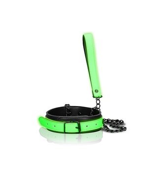 Ouch! Glow in the Dark Ouch! Leuchtendes Halsband & Leine – Komfort trifft Stil im Dunkeln