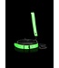 Ouch! Glow in the Dark Glow In The Dark Verstelbare Halsband En Leash Met Fluorescerende Details