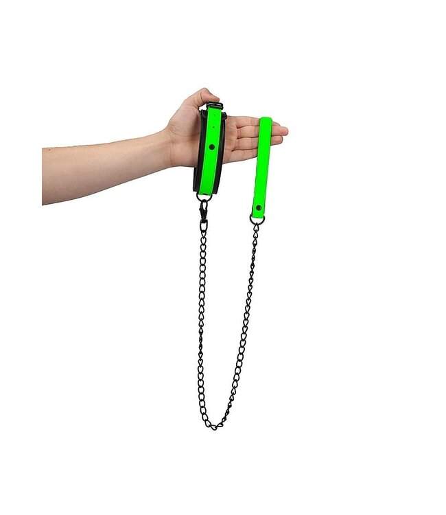 Ouch! Glow in the Dark Ouch! Glow in the Dark Adjustable Collar & Leash for Ultimate Style