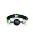 Ouch! Glow in the Dark Glow In The Dark Ball Gag Met Fluorescerende Groene Details – Ouch!
