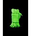 Ouch! Glow in the Dark Bondage Touw Met Fluorescerende Glow – Veilig Vastbinden In Het Donker
