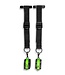 Ouch! Glow in the Dark Glow in the Dark Door Mounting Bondage Set - Light Up Your Playtime!