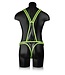 Ouch! Glow in the Dark Ouch! Glow in the Dark Adjustable Green Body Bondage Harness