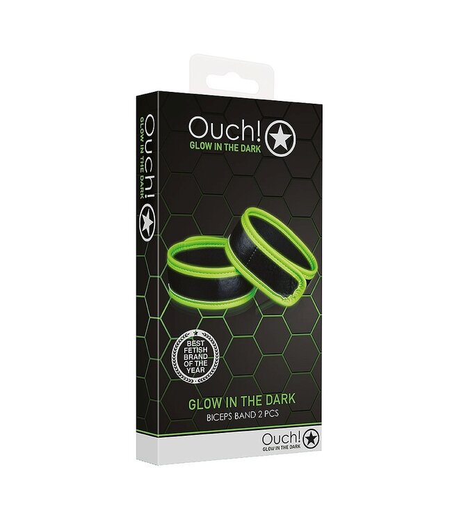 Ouch! Glow in the Dark Glow in the Dark Biceps Band – Striking Green for Bold Styles